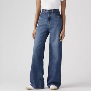 Levi’s cinch baggy blue jeans NWT